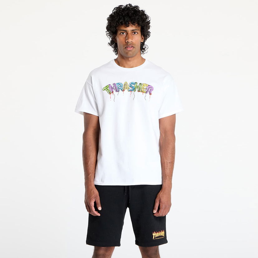 Majica kratkih rukava Thrasher Thrasher Balloons T-Shirt Bijela | 145696