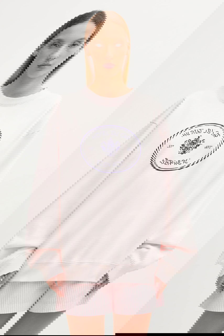 Dukserice Sporty & Rich Eden Crest Embroidered Sweatshirt Ružičasta | ST07160621P140, 0