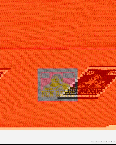Kapica Ben Davis Orange Logo Beanie Narančasta | BEN9296 001, 4