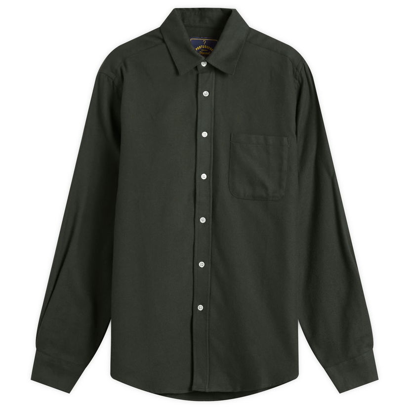 Košulja Portuguese Flannel Teca Flannel Shirt, Size Small Zelena | AW25072-FRG