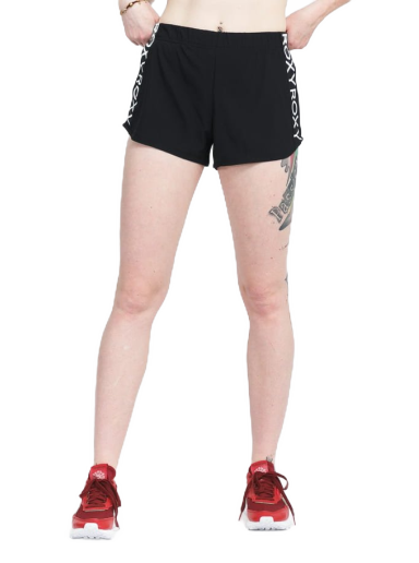 Kratke hlače Roxy Sunshine On My Face Solid Short Crna | ERJNS03325-KVJ0