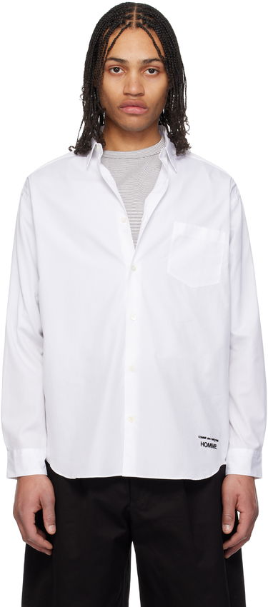 Košulja Comme des Garçons CDG Homme Cotton Broad Shirt Bijela | HO-B102-051, 0