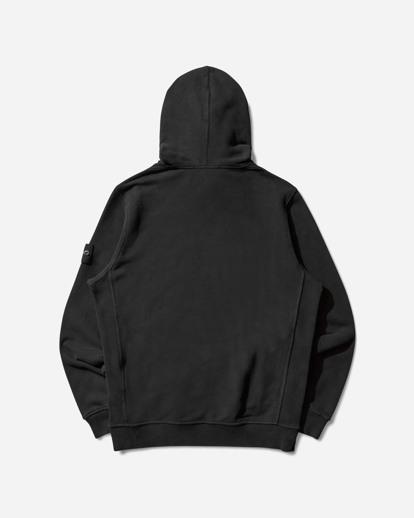 Dukserice Stone Island Garment Dyed Hoodie Crna | K2S15-6100029-S0A20 V0029