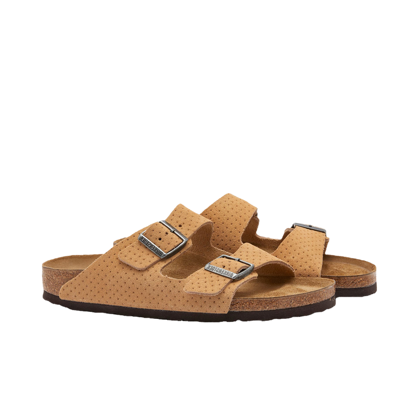 Tenisice i cipele Birkenstock Arizona New Beige Embossed Dots Bež | 1027066