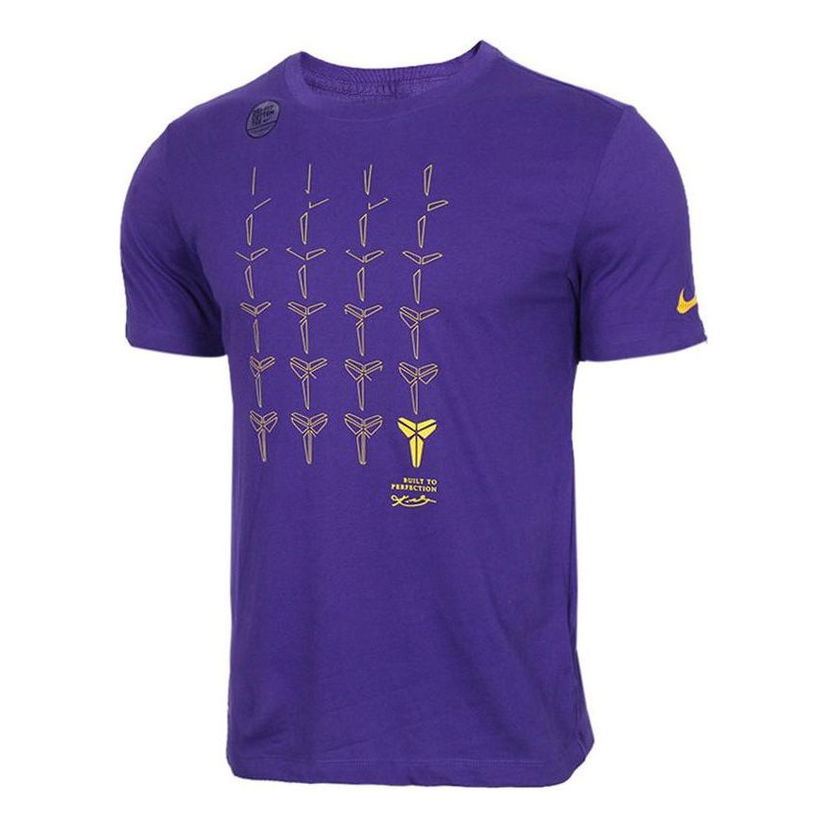 Majica kratkih rukava Nike Kobe Bryant Built To Perfection T-Shirt Ljubičasta | BQ3614-547