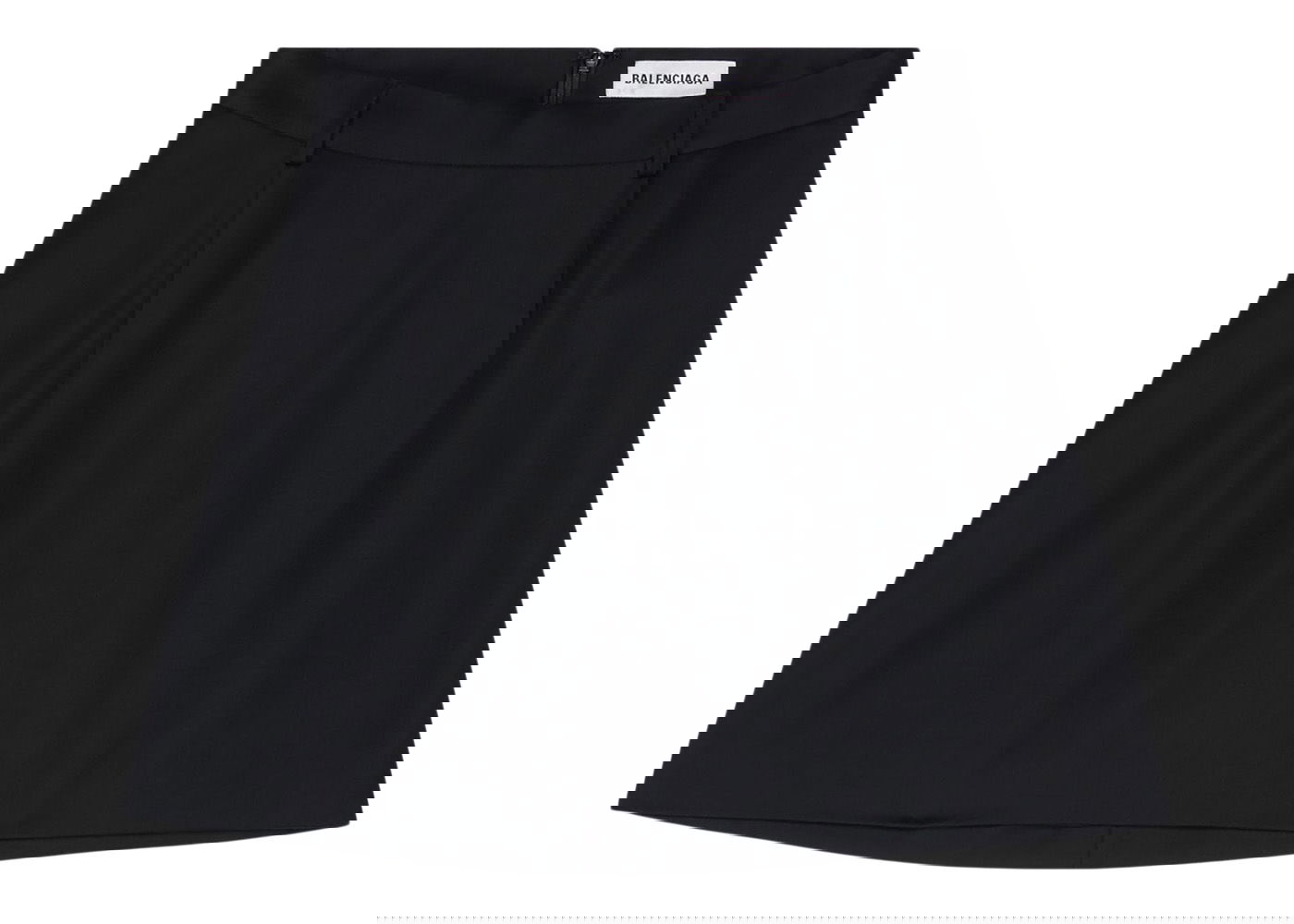 Suknja Balenciaga Virgin Wool Twill Large Fit Mini Skirt Crna | 704366TJT351000, 0