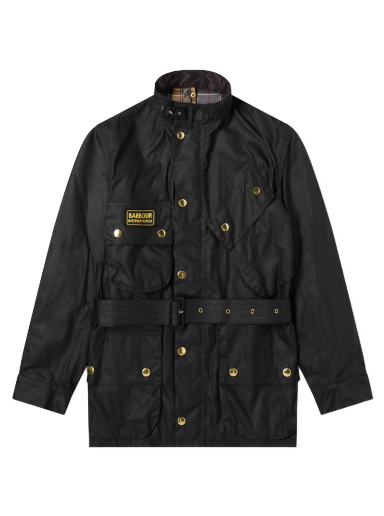 Jakna Barbour International Original Wax Jacket Crna | MWX0004BK51