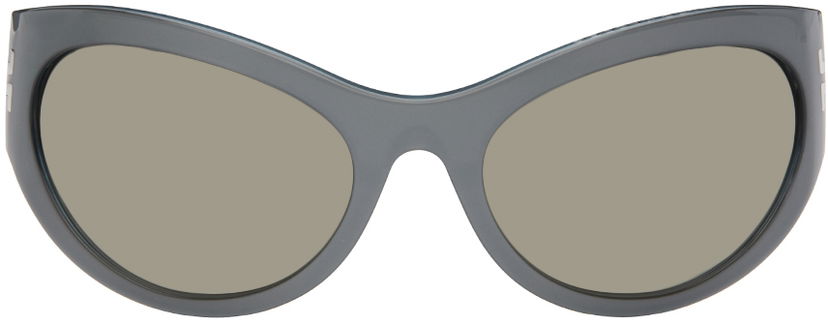 Sunčane naočale Marc Jacobs Marc Jacobs 'The Icon' Wrapped Sunglasses Siva | MJ 1087/S 716736860855