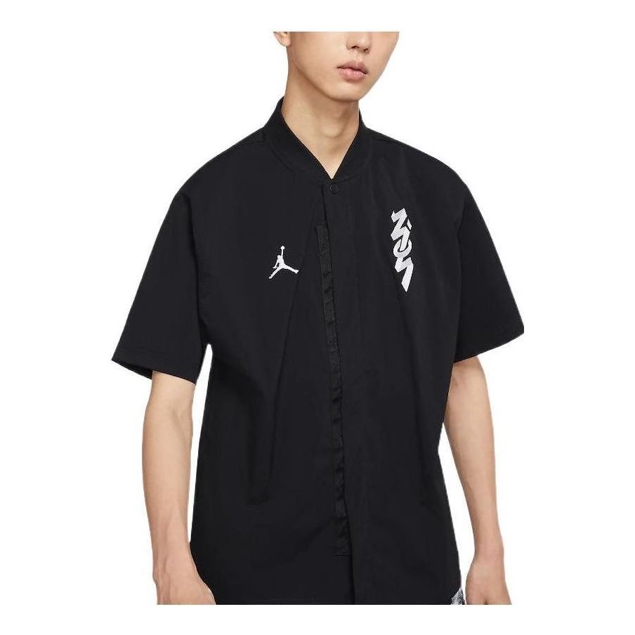 Košulja Jordan Jordan FW22 Logo Woven Shirt Crna | DR2173-010, 0