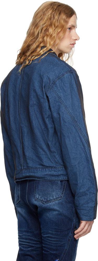 Bomber jakna ADER ERROR Denim Zip-Up Jacket Plava | BN01FWJK1601BL, 2
