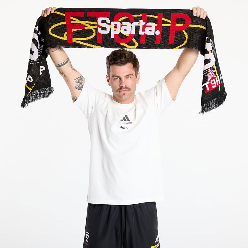 Šal adidas Performance Footshop x Sparta Knitted Scarf Crna | FTSHP_500