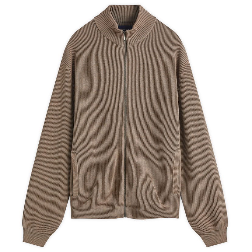 Džemper thisisneverthat Full Zip Knit Large Siva | TN243KKNZK01-GRY