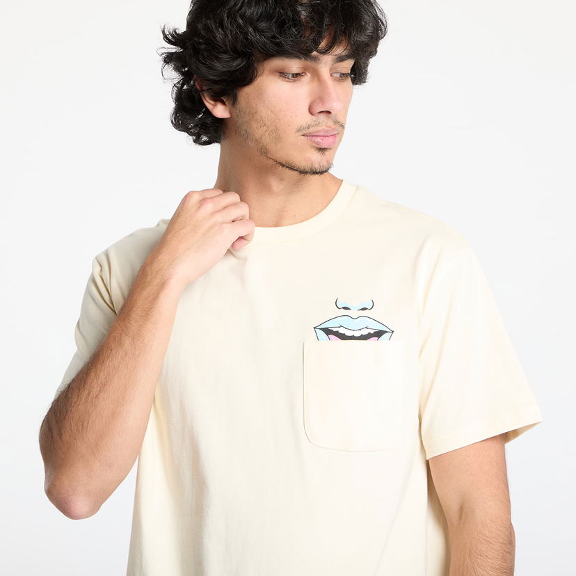 Majica kratkih rukava RIPNDIP RIPNDIP Take Your Meds Pocket T-Shirt Bež | RNDHOL24156