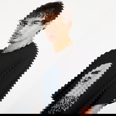 Majica kratkih rukava BAPE Hand Drawn Ape Head Relaxed Fit T-Shirt Crna | 001TEL801333MBLK, 1