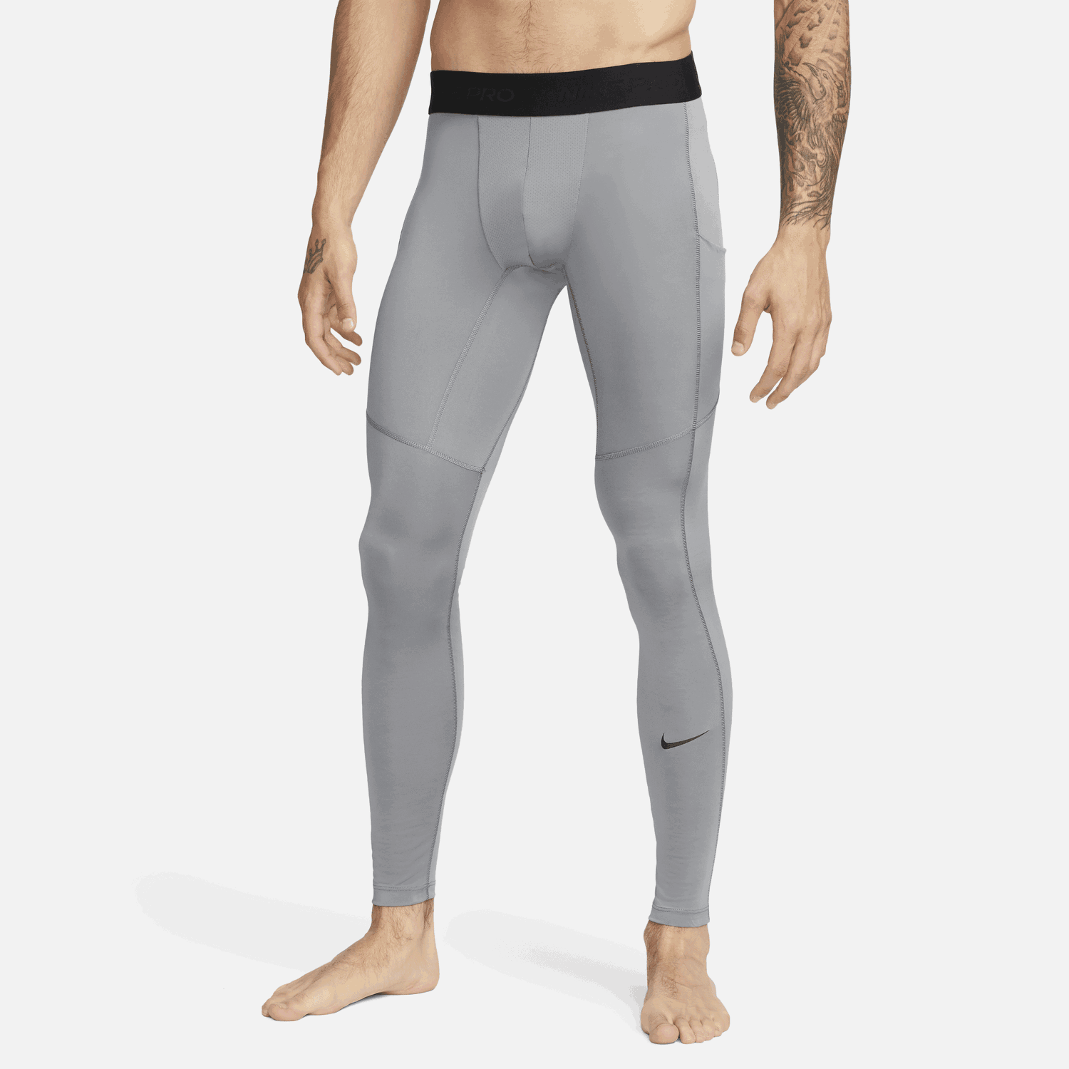 Tajice Nike fitness Pro Dri-FIT Siva | FB7952-084, 0
