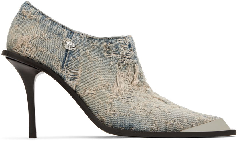 Haljina Diesel Diesel D-Tona Sc Denim Heeled Boots Plava | Y03531 P8011 D-TONA D-TONA SC