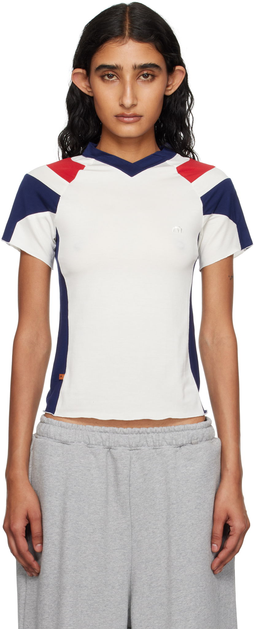 Majica kratkih rukava Miaou Miaou Mel T-Shirt Bijela | 2022LJBWNR
