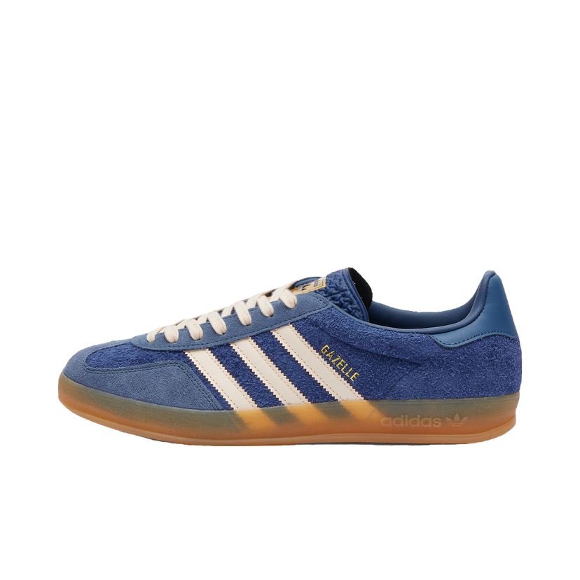 Tenisice i cipele adidas Originals Adidas Men's Gazelle Indoor in Dark Blue/Bliss Orange/Preloved Ink, Size UK 10 | END. Clothing Tamnoplava | JI0322