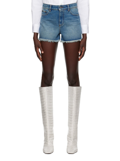 Kratke hlače AMI Five Pockets Shorts Plava | FSO104.DE0001
