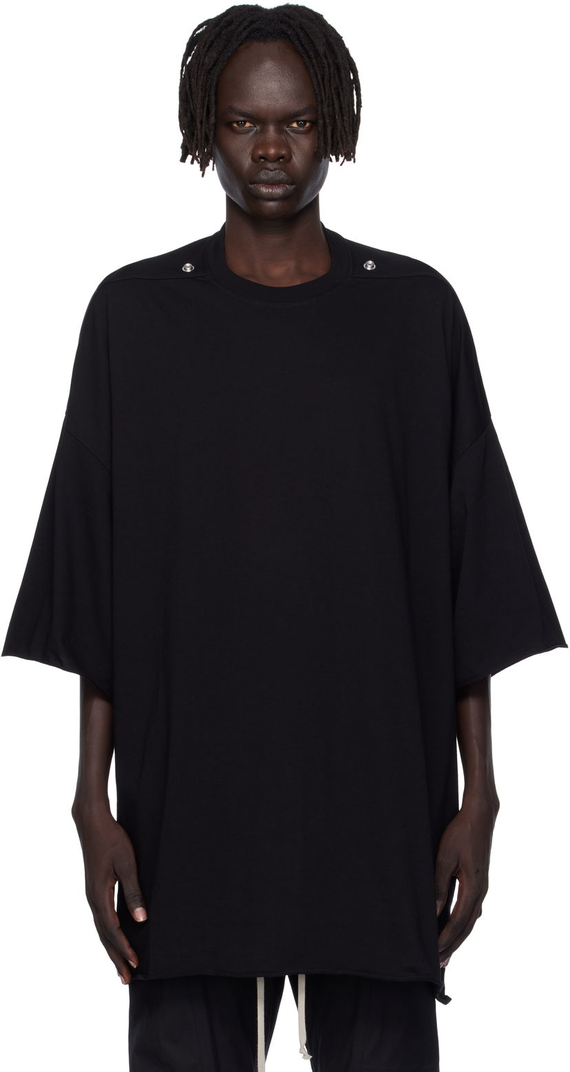 Majica kratkih rukava Rick Owens Rick Owens Concordians Tommy T-Shirt Crna | RU02E1283 JAES2