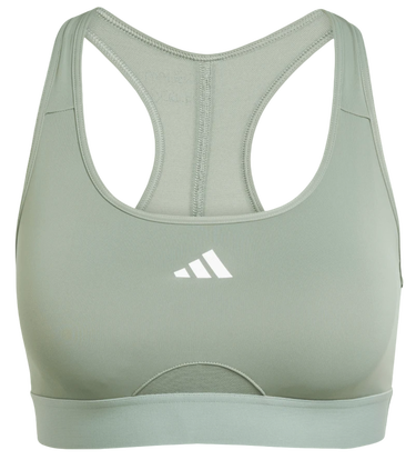Grudnjak adidas Originals Powerreact Sports Bra Zelena | jj0878, 2