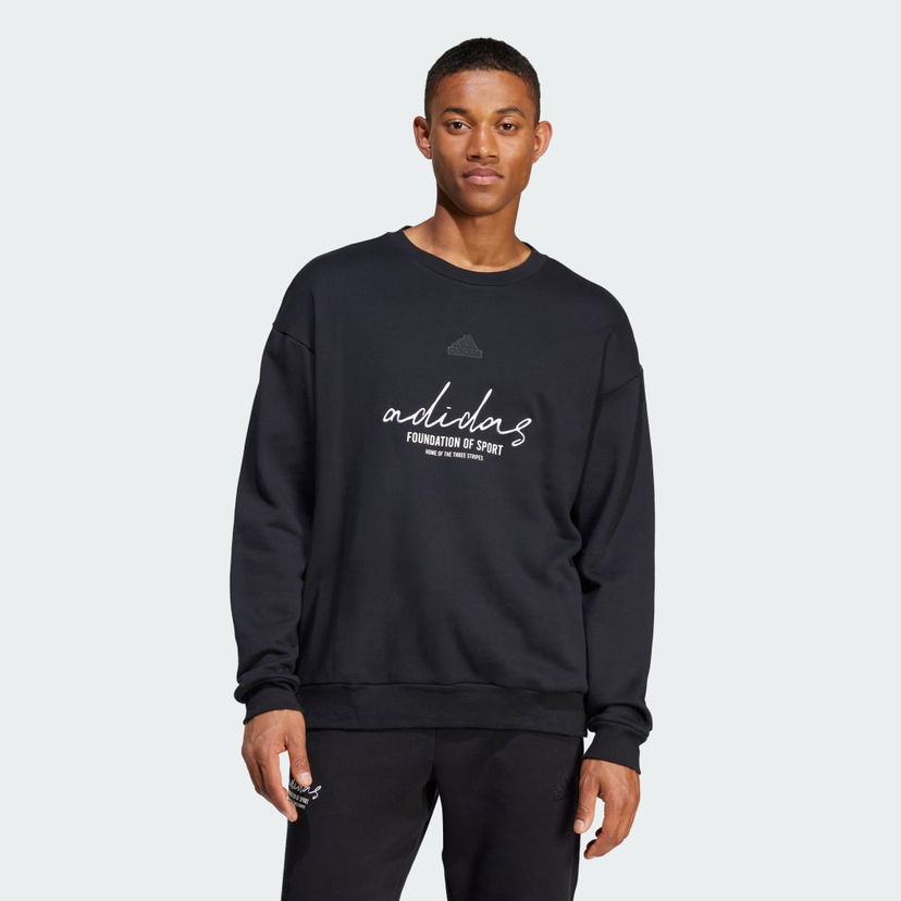 Džemper adidas Performance Foundation of Sport Sweatshirt Crna | IW3542