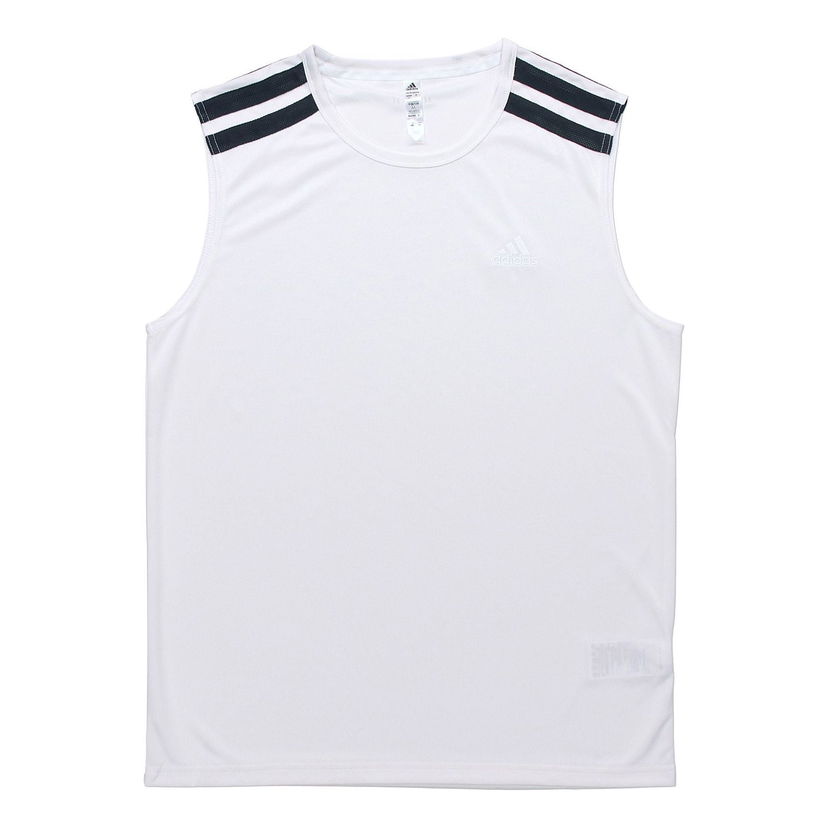 Majica bez rukava adidas Originals All World Sl 2.0 Basketball Vest Bijela | GT3019