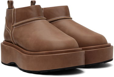 Dodaci We11done We11done Pull-Loop Platform Boots Smeđa | WD-AO1-23-468-W-BR, 3