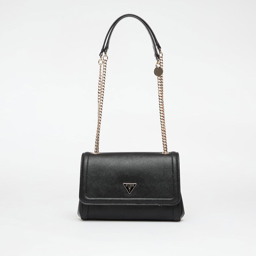 Ručna torbica GUESS Guess Noelle II Convertible Crossbody Flap Bag Crna | HWZG9672210-BLA