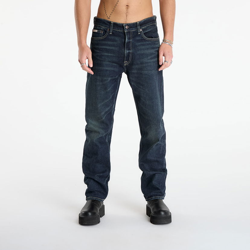 Jeans CALVIN KLEIN Calvin Klein Jeans Standard Straight Gilded Pants Plava | LV04RD719G 01P