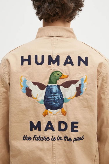 Jakna Human Made Washed Duck Coverall Jacket Bež | HM28JK013, 3