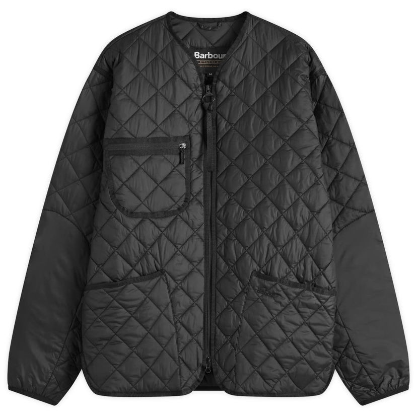 Pernata jakna Barbour Heritage Liddesdale Liner Quilted Jacket Crna | MQU1788BK11