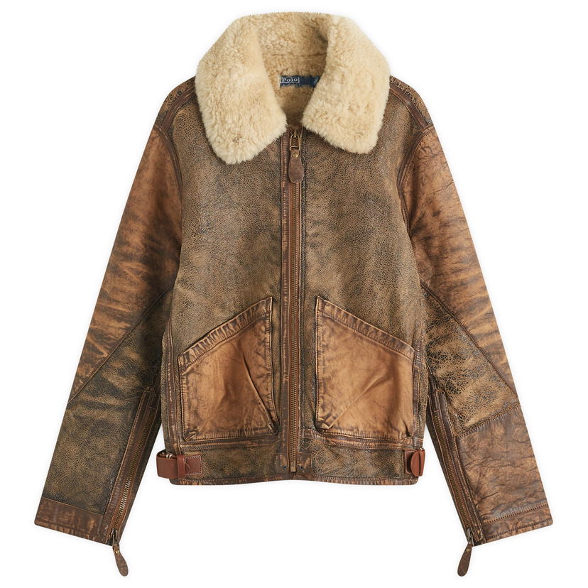 Bomber jakna Polo by Ralph Lauren Bomber Jacket Smeđa | 710939176001