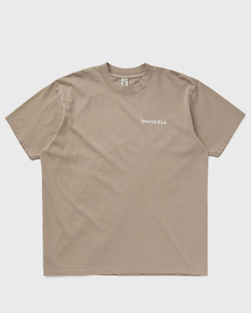 Majica kratkih rukava Sporty & Rich Drink More Water T-Shirt Bež | TO042S412DE