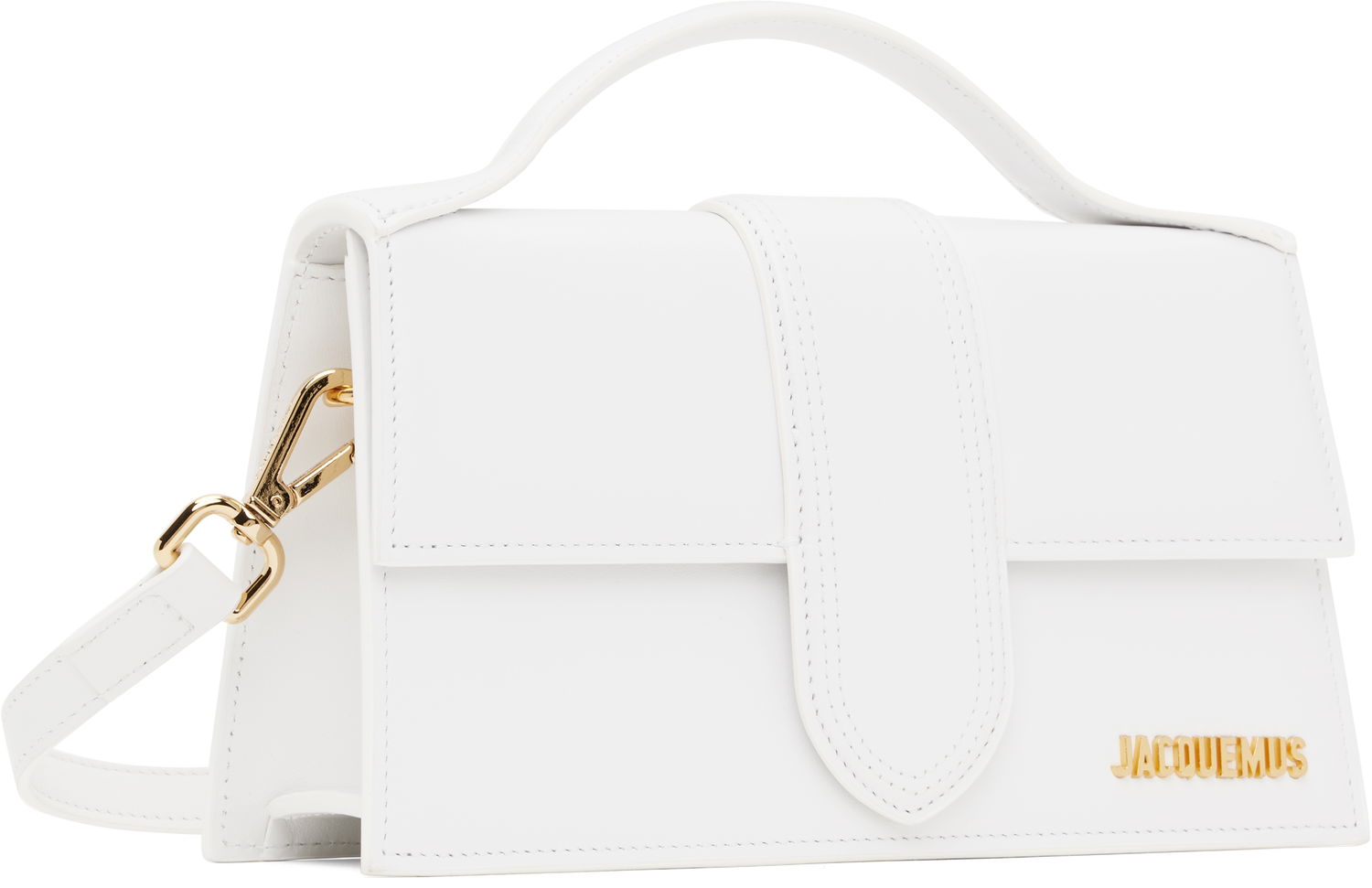 Torba za rame Jacquemus 'Le Grand Bambino' Bag Bijela | 21H213BA007-3000, 1