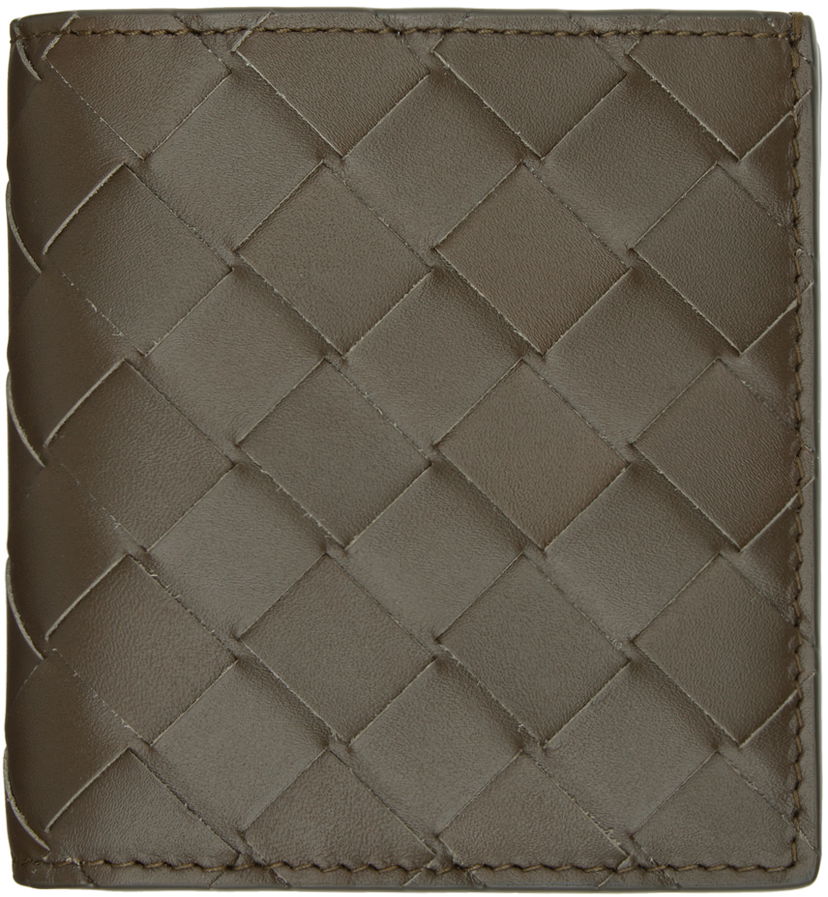 Novčanik Bottega Veneta Intrecciato Slim Bi-Fold Wallet Smeđa | 749400 VCPQ6 3392