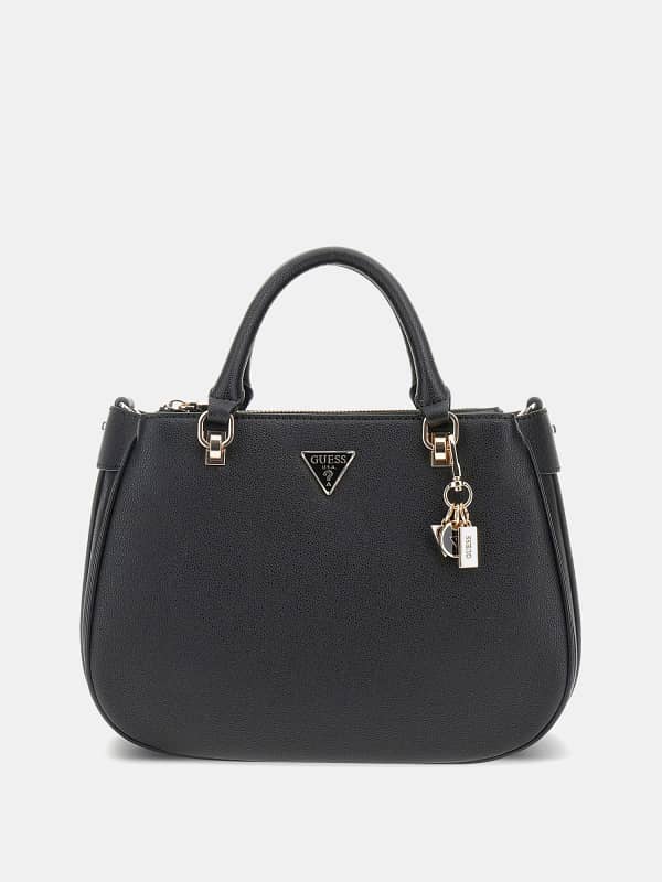 Ručna torbica GUESS Charm Satchel Bag Crna | HWBG9519090