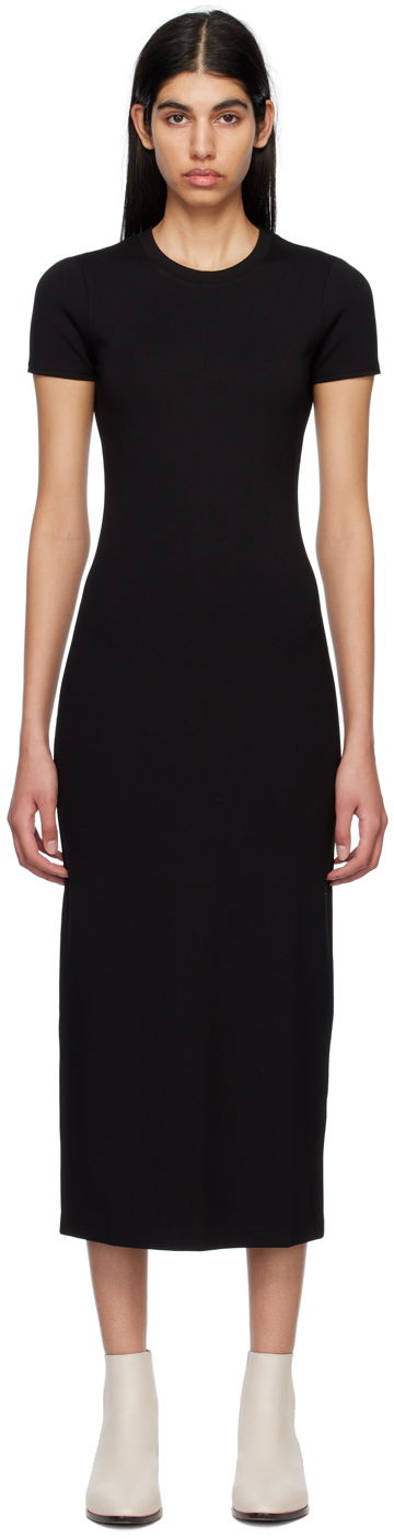 Haljina rag & bone rag & bone Lily Midi Dress Crna | WAC23S3025LC25