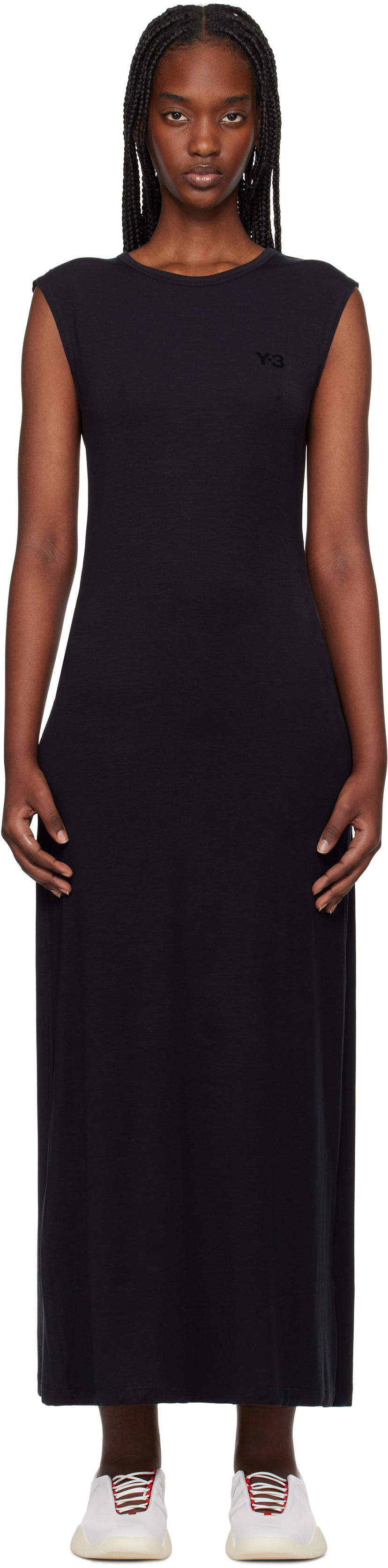 Haljina Y-3 Y-3 Open Back Midi Dress Crna | JD1479