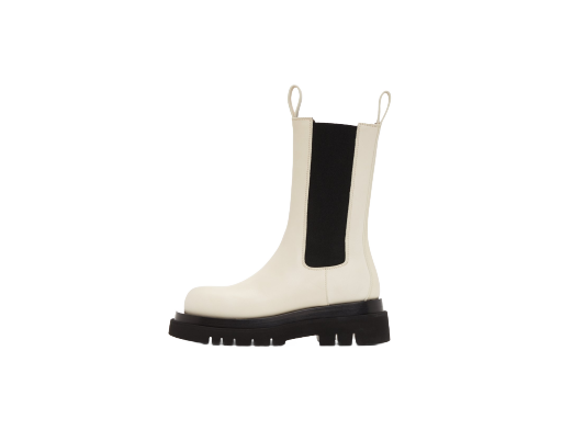 Tenisice i cipele Bottega Veneta Lug Boots "Off White" Bijela | 592045 VIFH0