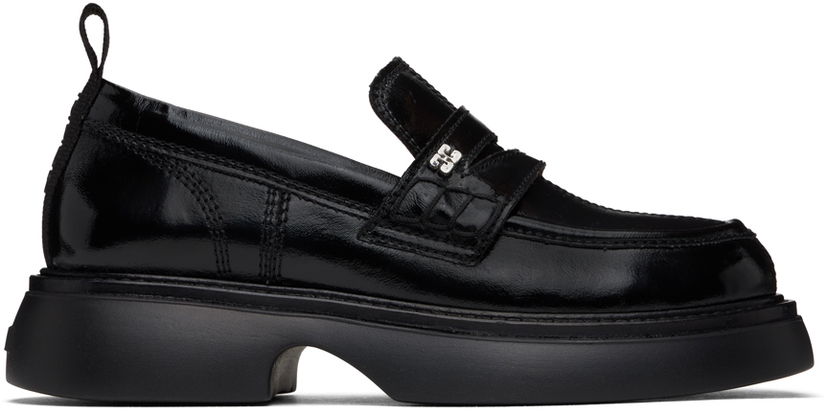 Tenisice i cipele GANNI GANNI Everyday Platform Loafers Crna | S2621