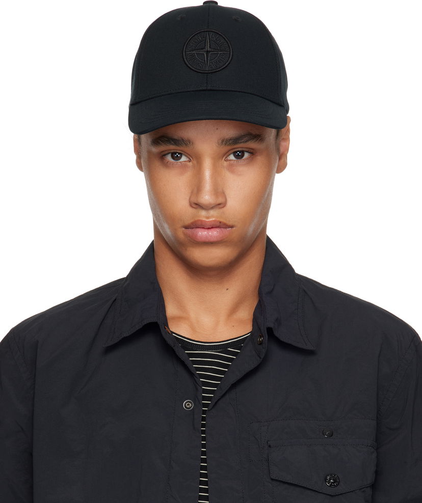Kapa Stone Island Stone Island Cotton Reps Cap Crna | K1S159100996S0065