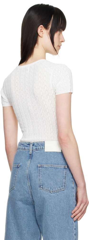 Majica kratkih rukava Loulou de Saison Loulou de Saison Silas Bodysuit Bijela | SILAS, 2