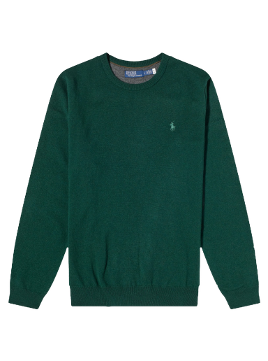Dukserice Polo by Ralph Lauren Polo Ralph Lauren Lambswool Crew Knit Hunt Club Zelena | 710876714002