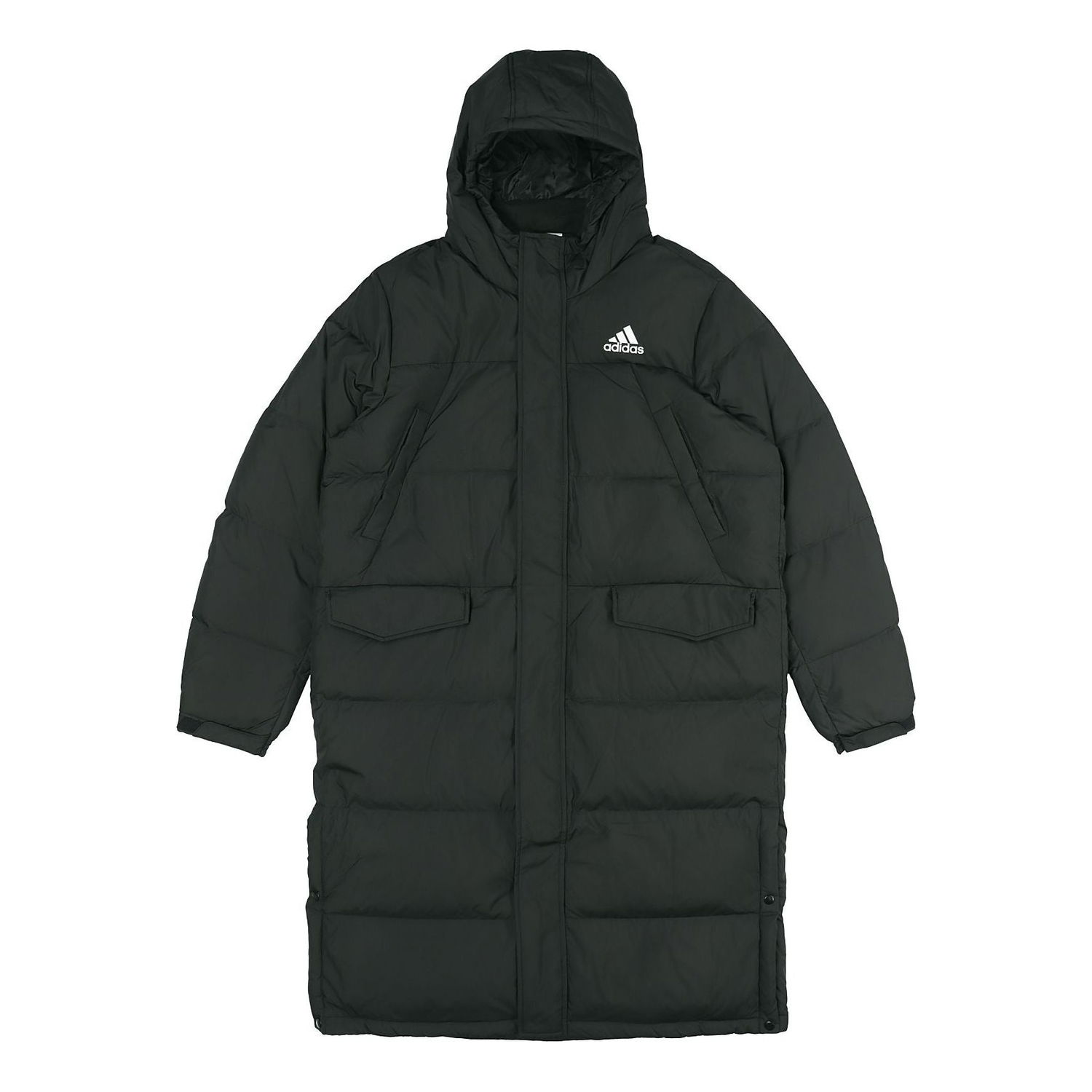 Parka adidas Originals 3-Stripes Long Down Parka Crna | GK0664, 0
