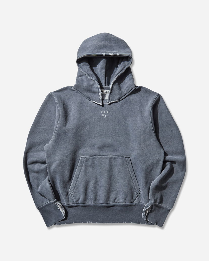 Dukserice OUR LEGACY Relic Distressed Pouch Pocket Hoodie Siva | M4256RF 001
