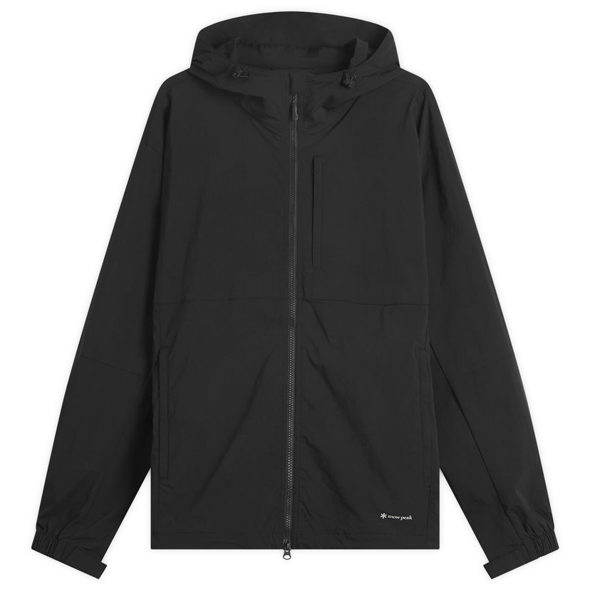 Vjetrovka Snow Peak Utility Parka Jacket Crna | NSD-JK-25AU002-BLK
