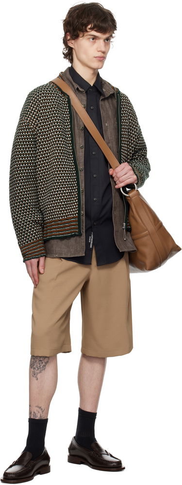 Kratke hlače WOOYOUNGMI Pleated Shorts Bež | W251PT31, 3