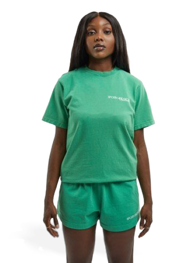 Majica kratkih rukava Sporty & Rich Disco T-Shirt Zelena | TS474KE