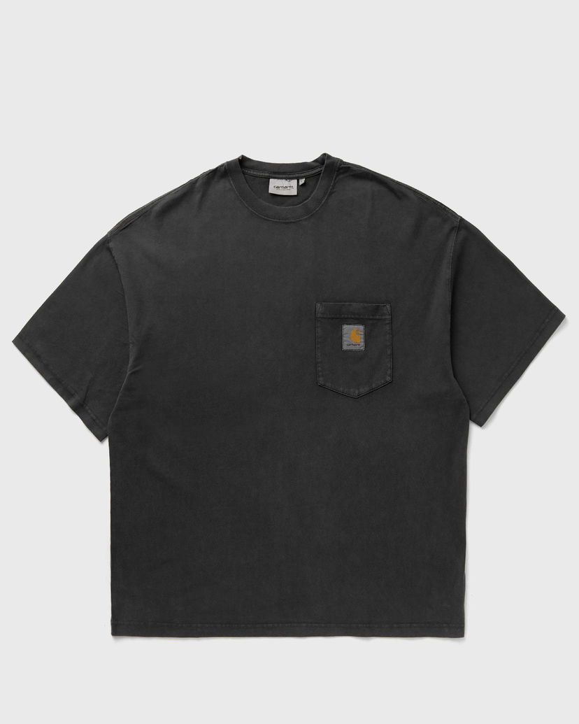 Majica kratkih rukava Carhartt WIP Hudson Pocket T-Shirt Crna | I035140-89.5F